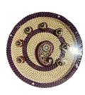 Beautiful Purple Aarti Thali w/ Hand Decoration - 10.75"